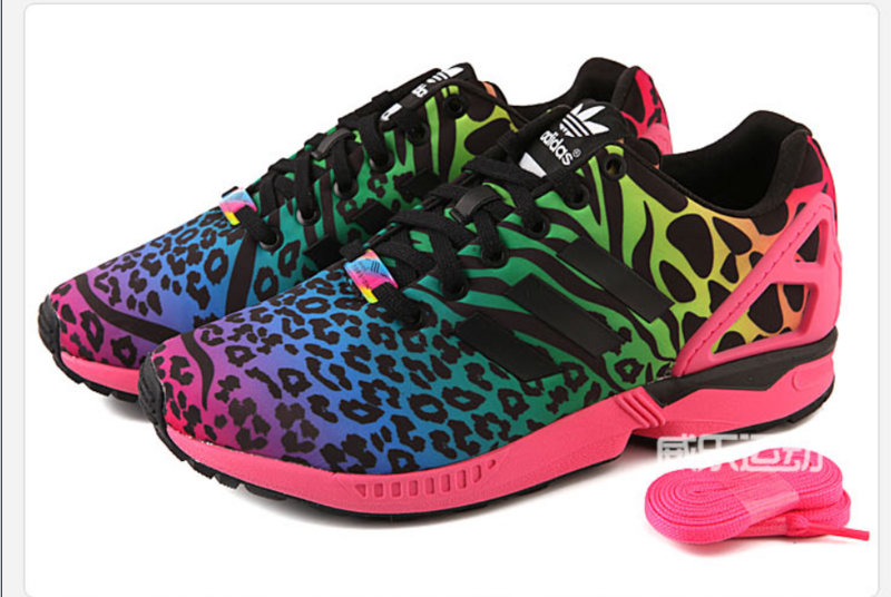 adidas zx flux leopard solde